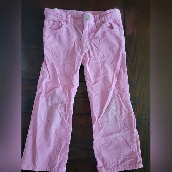 Lilly Pulitzer Pink Straight Leg Corduroy Pant - Picture 1 of 3